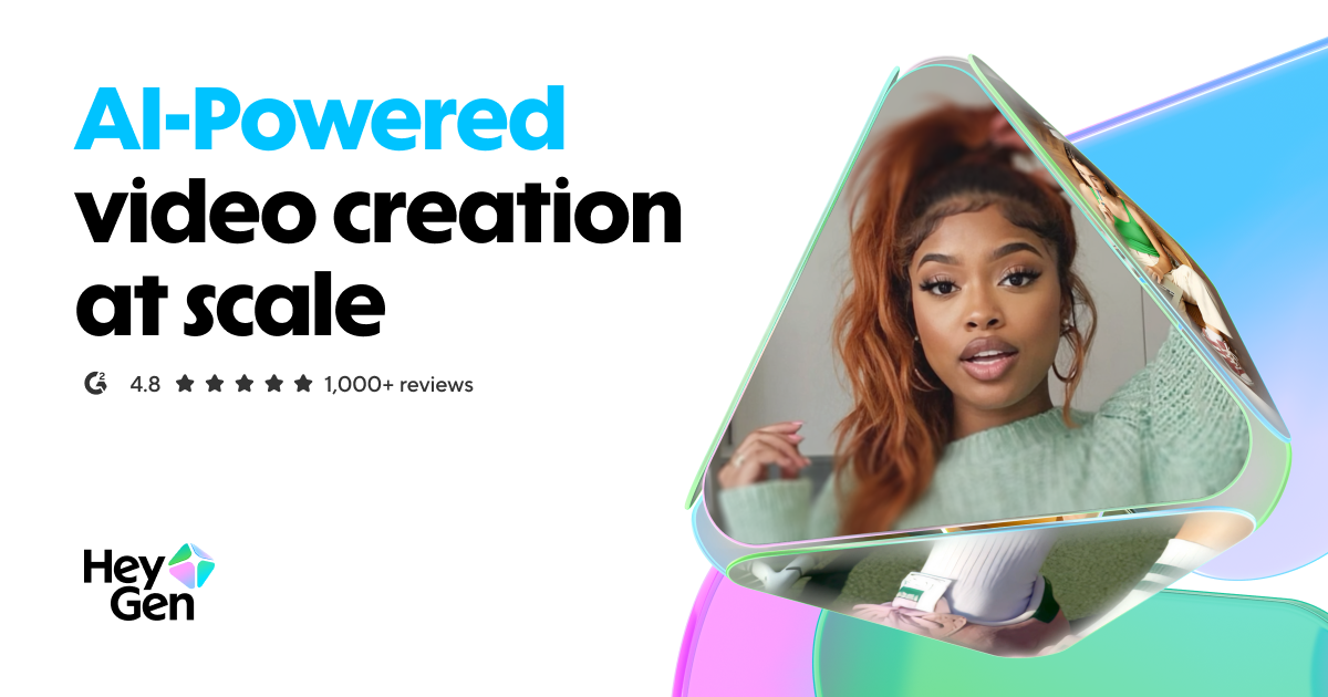 Screenshot von HeyGen