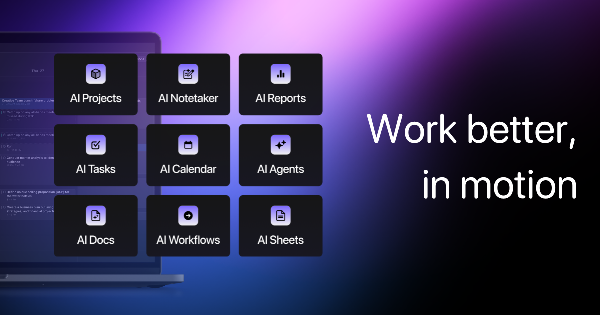 Screenshot von Motion