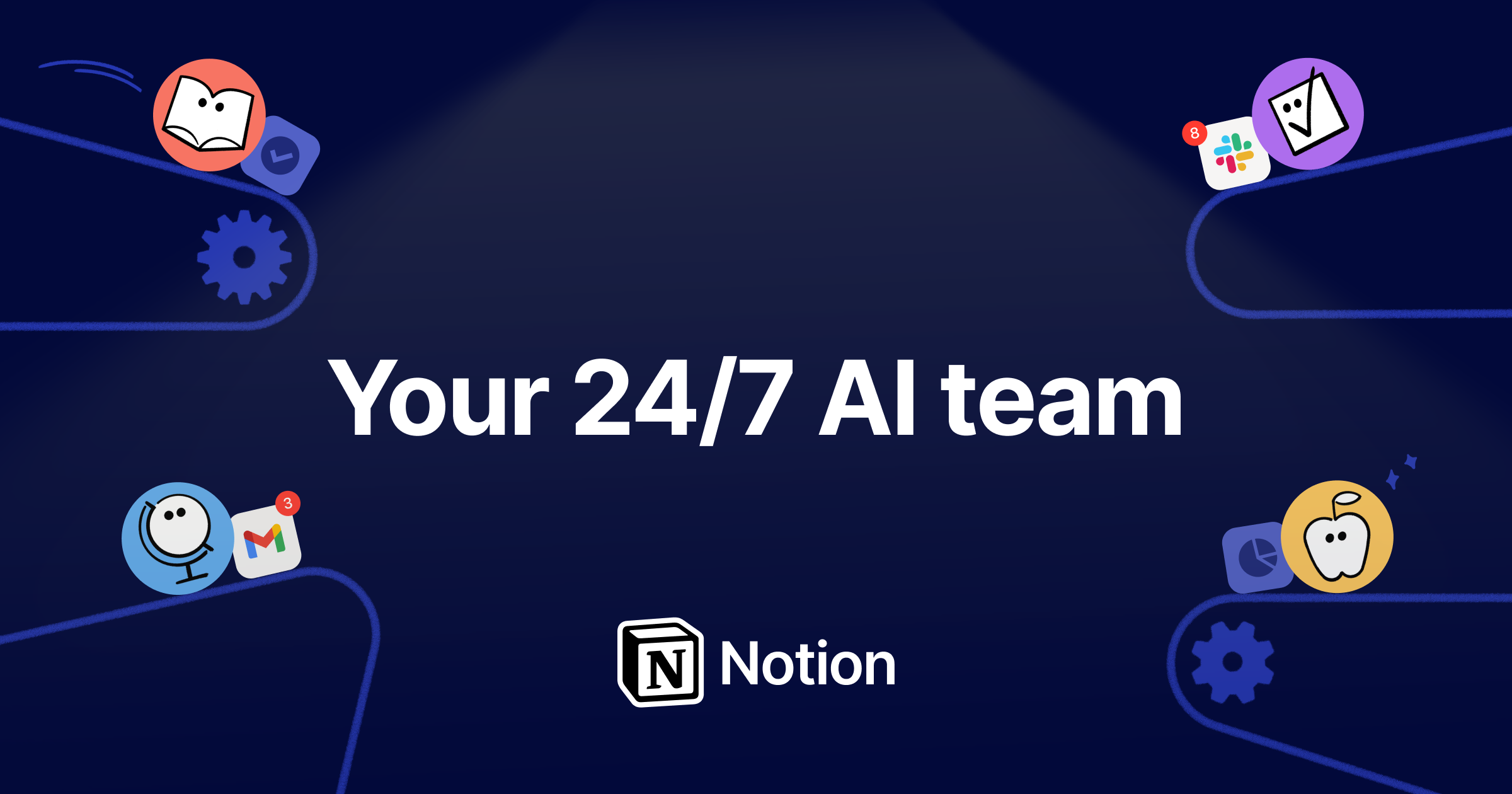 Screenshot von Notion AI
