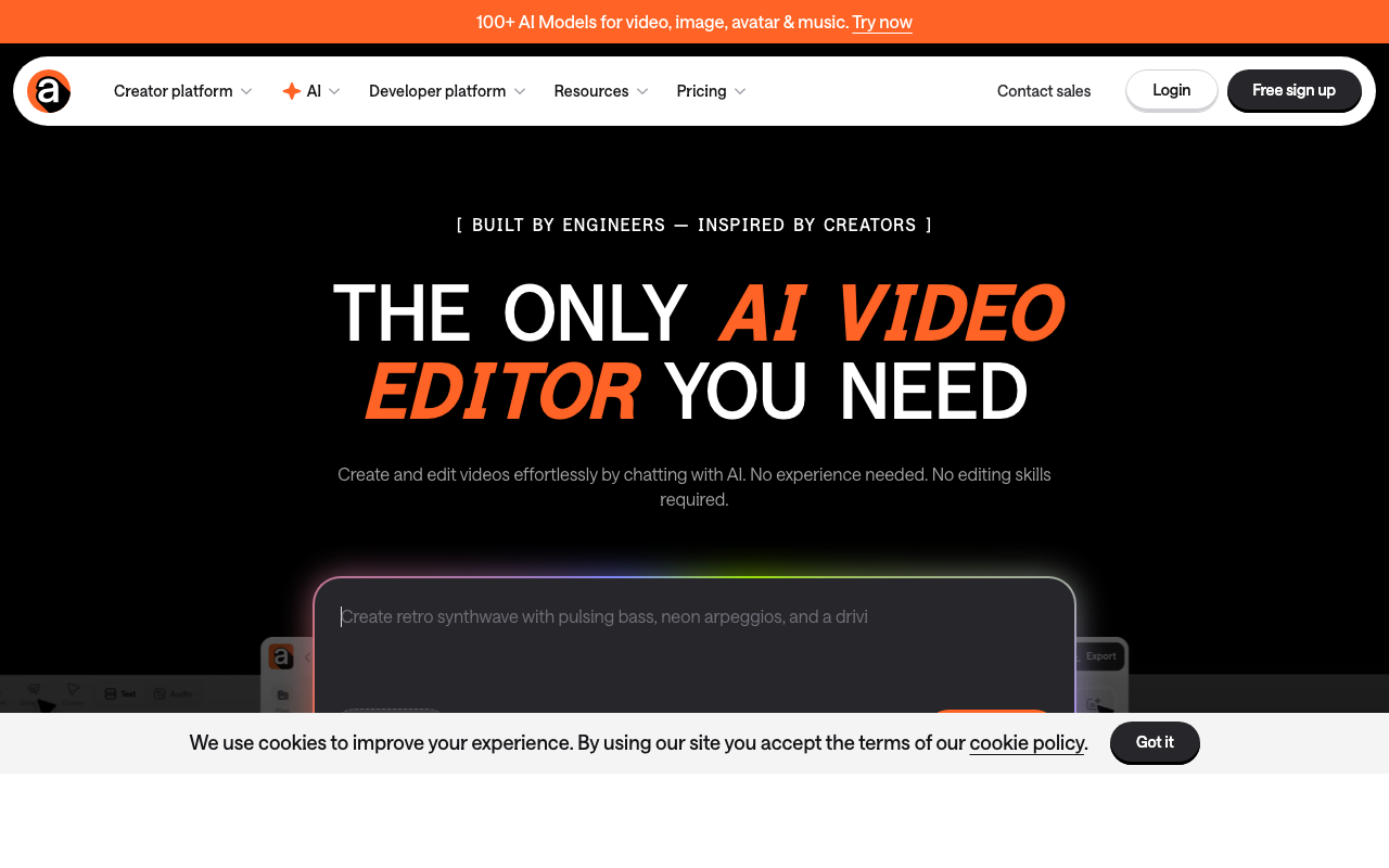 Screenshot von Podcastle