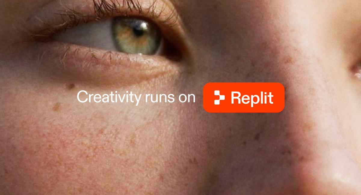 Screenshot von Replit AI