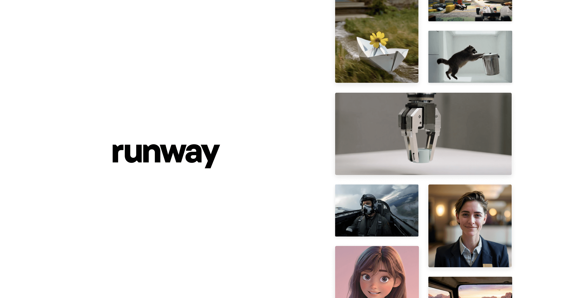 Screenshot von Runway