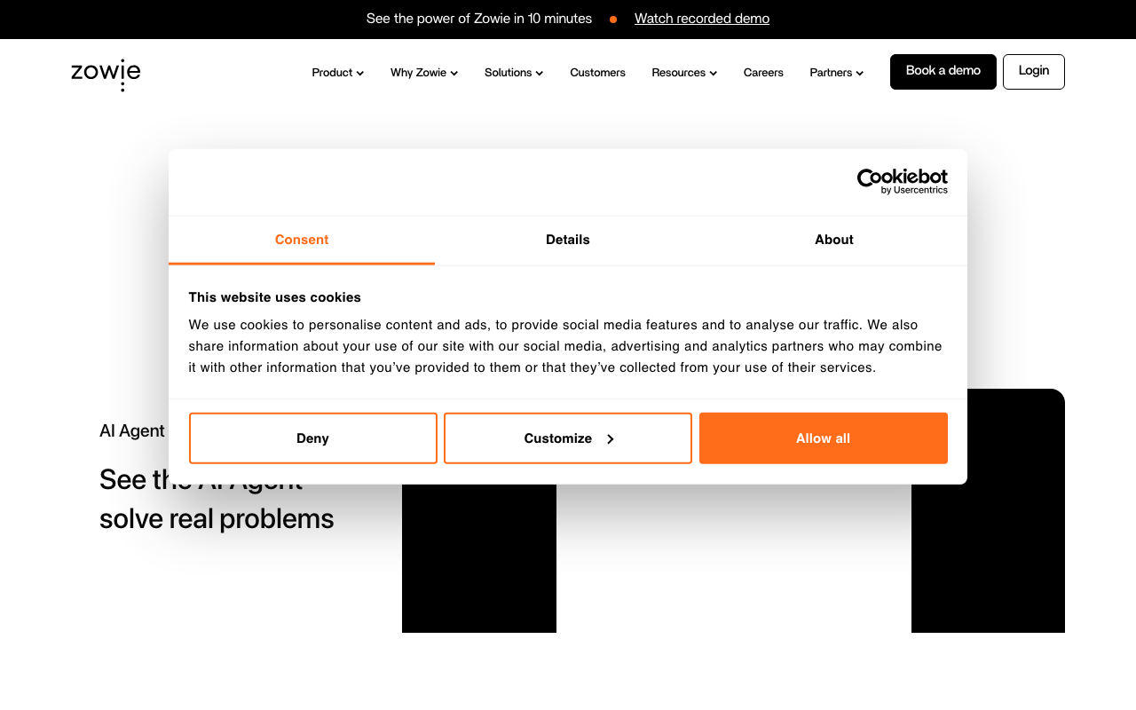 Screenshot von Zowie
